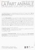 La part animale