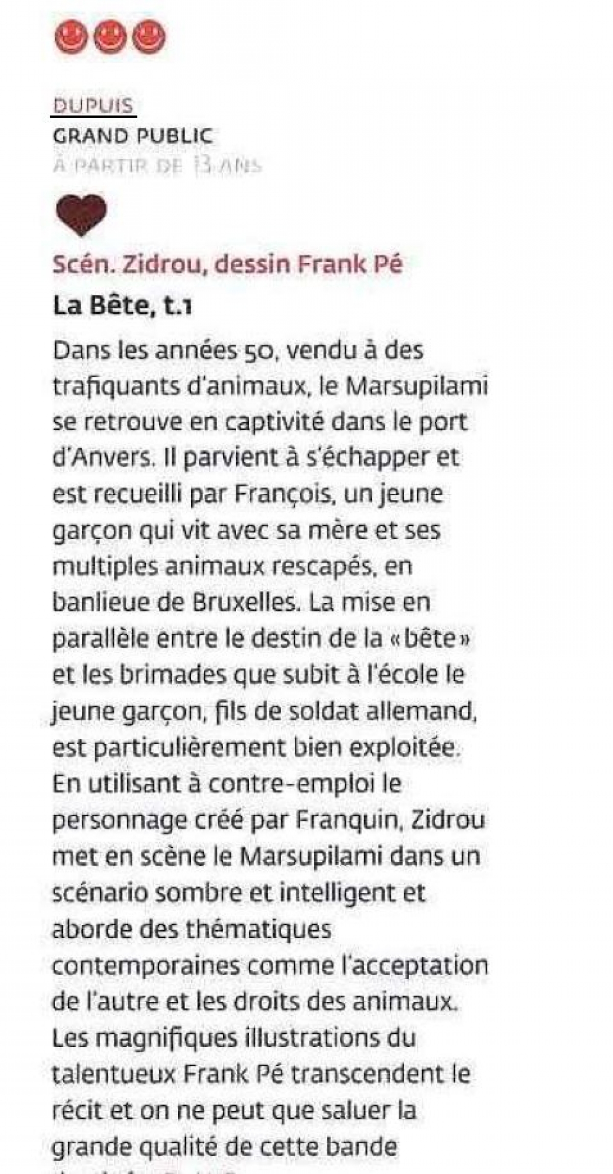 2020-12 : La Revue des livres pour enfants