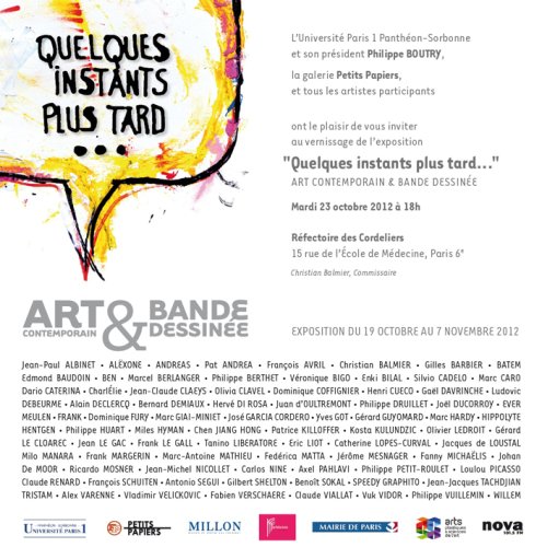 Quelques instant plus tard