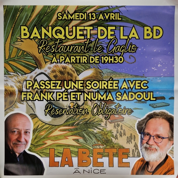 Banquet de la BD à Nice