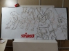 Fresque Spirou &agrave; Chambery 2016