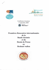 1° Rencontres internationales de la bande dessinée et du dessin de presse en Brabant wallon