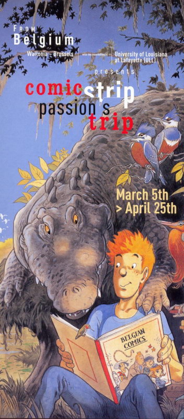 Comic strip, passion's trip Louisiane