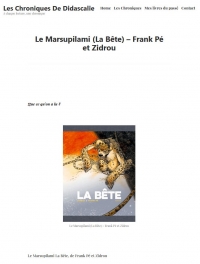 2020-10-23 : Les Chroniques De Didascalie